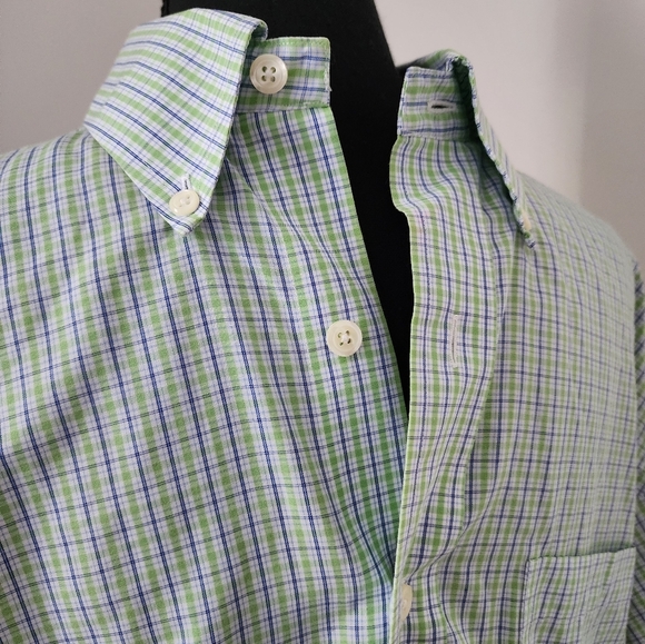 346 Brooks Brothers Short Sleeve Button Down Shirt Mens M - Picture 1 of 5